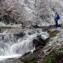 Valea Usturoi – Pleștioara – Șaua Dia – dealul Florilor, iarna